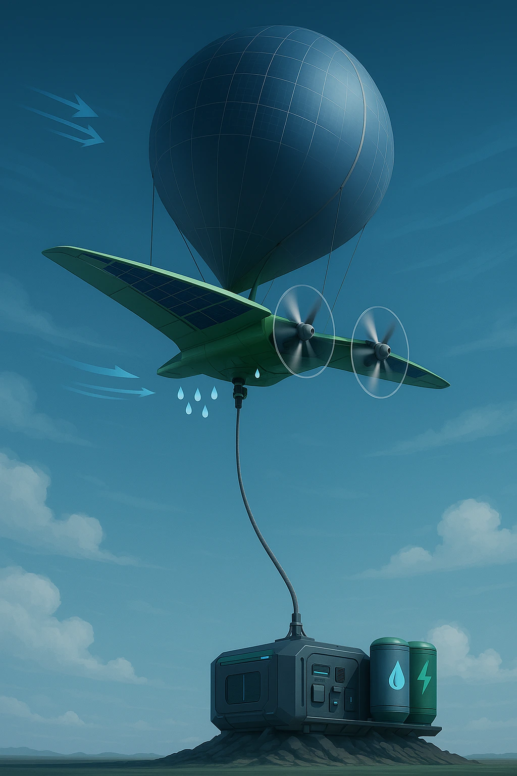 Energy & Water Extraction Plant