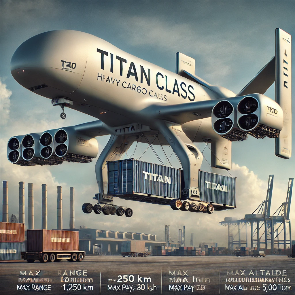 Titan Class 40-Tonnen-Drohne